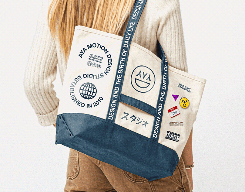 AYA branded packaging